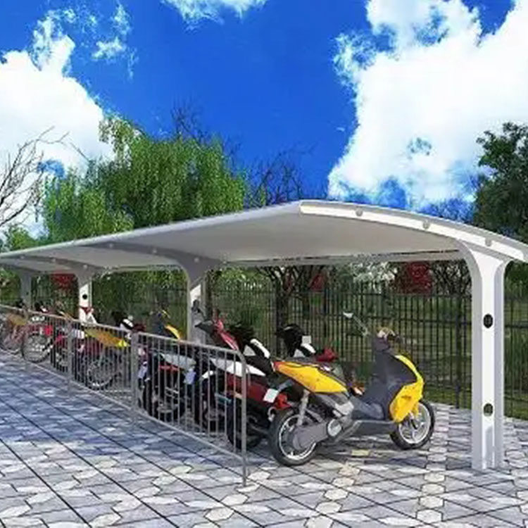 西安膜结构电动车棚